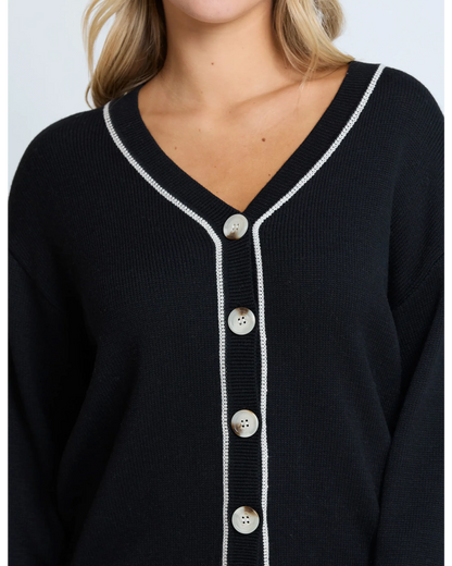 Stella + Gemma Annaliese Cardigan - Black