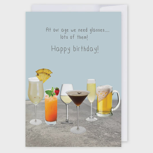icandy Card - At our age we need glasses