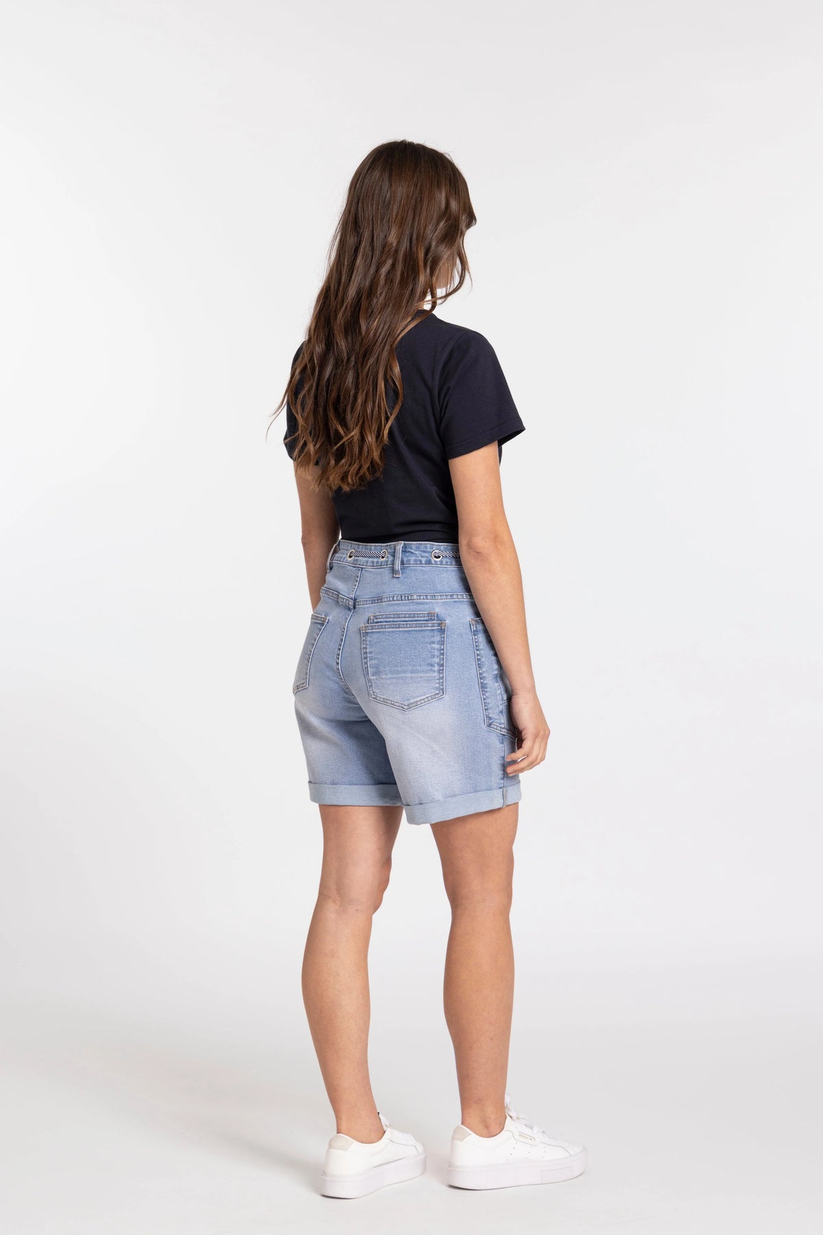 Mi Moso Bella Denim Short - Blue