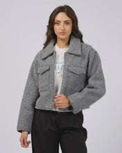 Load image into Gallery viewer, All About Eve Bennet Crop Jacket - Grey Marle
