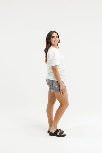 Homelee Rose Tee - Vanilla