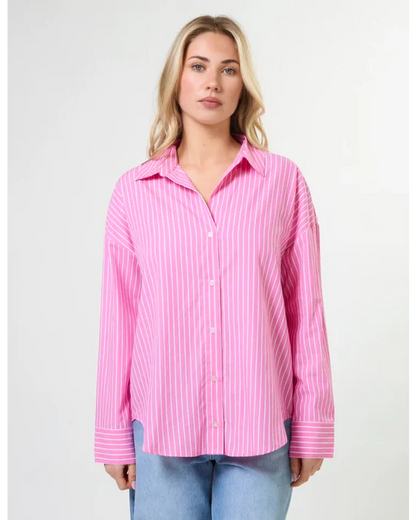 Stella + Gemma Everyday Shirt - Candy Stripe
