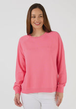 Load image into Gallery viewer, Stella + Gemma Classic Sweater Logo - Watermelon
