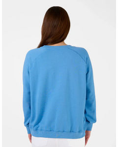 Stella + Gemma Classic Sweater Logo - Sky