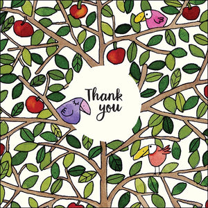 Twigseeds Card Thank You - Birds