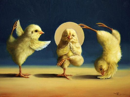 Image Vault Black Box Frame - 3 Yoga Chicks