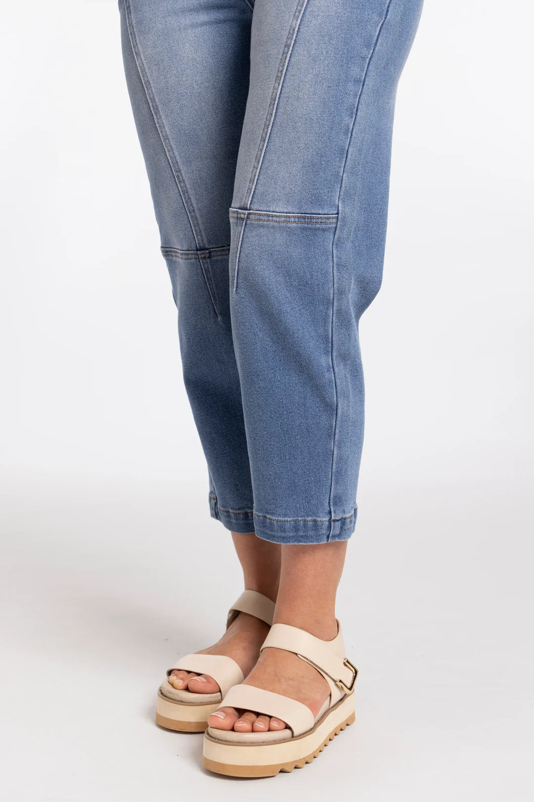 Mi Moso Double Pocket Jean - Blue