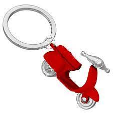 Stellar Haus Metalmorphose Keyring Red Scooter