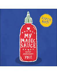 Affirmations Mini Card My magic sauce