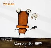 Image Vault Black Box Frame Tony Cribb - Flipping the Bird