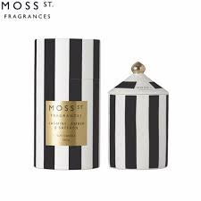Moss St. Ceramic Candle 100g - Jasmine Amber & Saffron