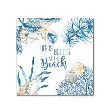Image Gallery Cocktail Napkin Beach Life is Better