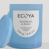 Ecoya Metro Candle - Sandalwood & Amber