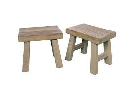 Capulet Coastline Aged Elm Baby Stool