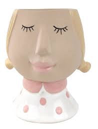 Urban Planter Girl White
