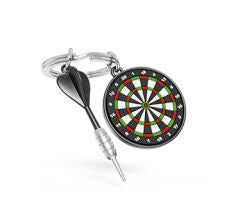 Stellar Haus Metalmorphose Keyring - Dartboard