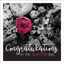 Affirmations Mini Card Congratulations on this Special Day