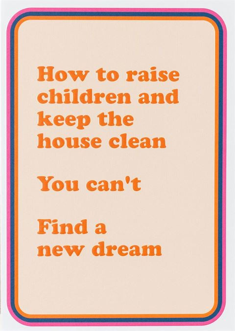 Live Wires Card - Keep the House Clean