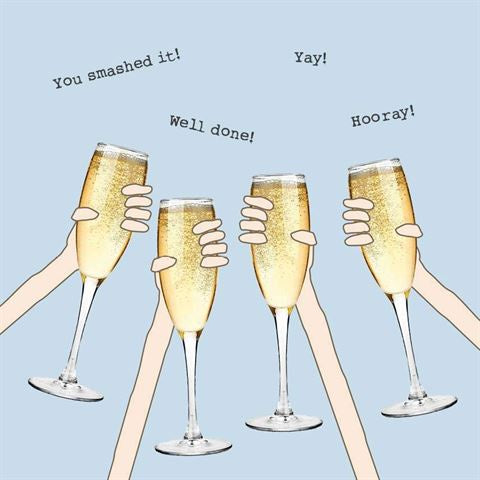 Live Wires Card - Well done! Congratulations