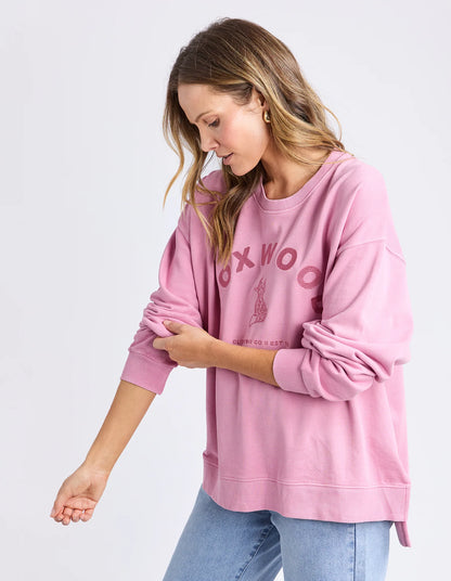 Foxwood Effortless Crew - Rose Pink