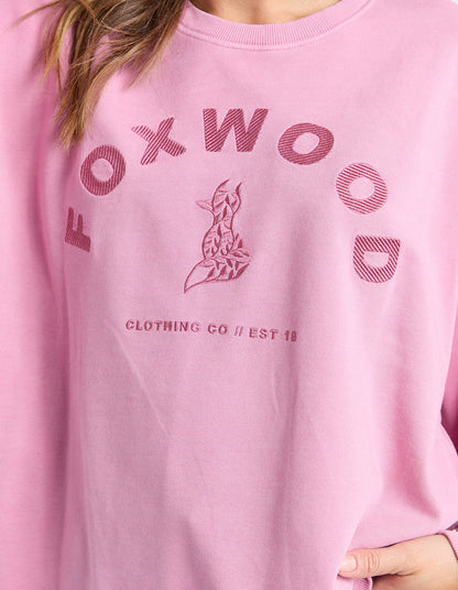 Foxwood Effortless Crew - Rose Pink
