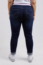 Load image into Gallery viewer, Elm Melody Denim Jogger Dark Blue Wash
