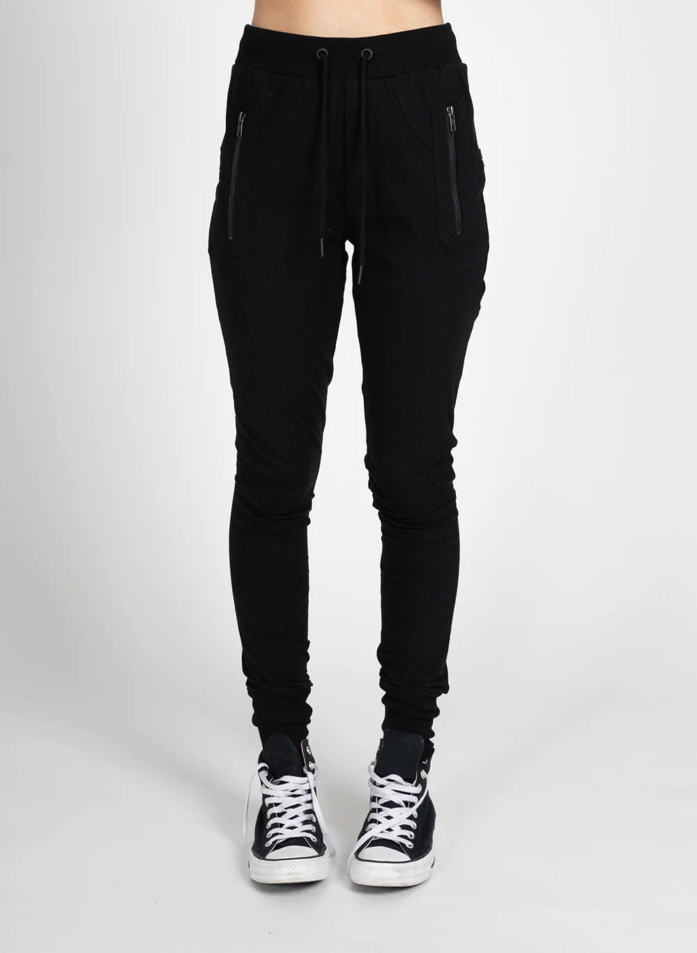 Federation Escape Trackies Black with Black Zip