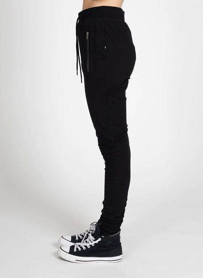 Federation Escape Trackies Black with Black Zip