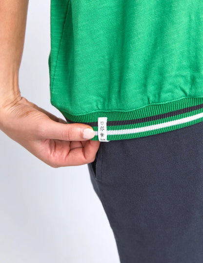 Elm Faye S/S Sweat - Greenbriar