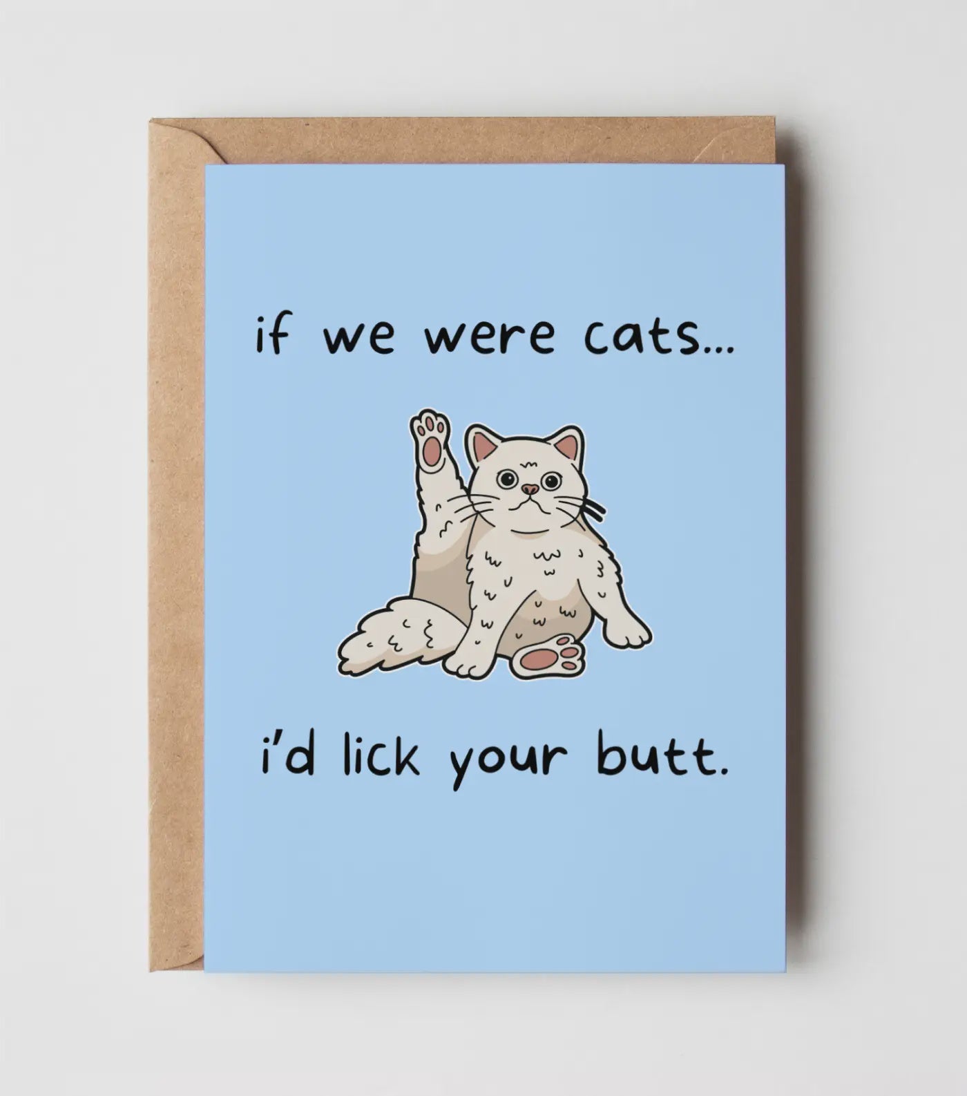 Yeah Noted Card - If we were Cats
