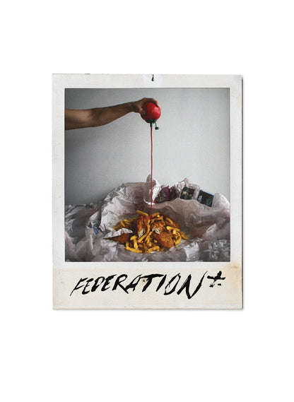 Federation Our Tee White Polaroid - Fush n Chups