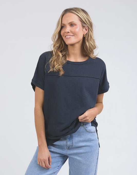 Foxwood Allison Tee - Dark Saphire