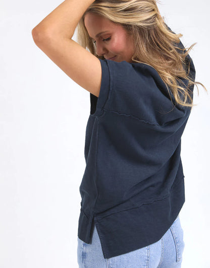 Foxwood Allison Tee - Dark Saphire