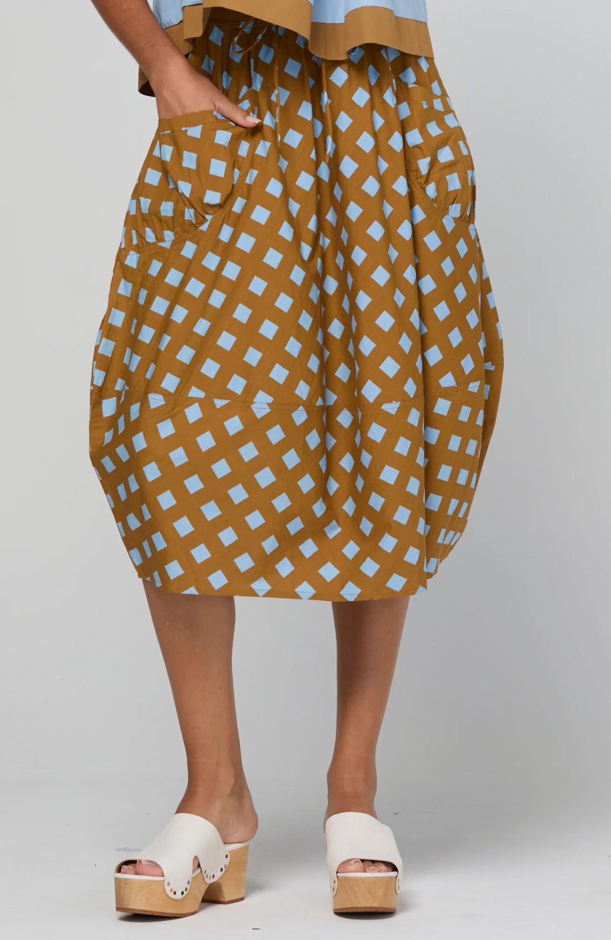 Boom Shankar Guru Skirt - Geo Check