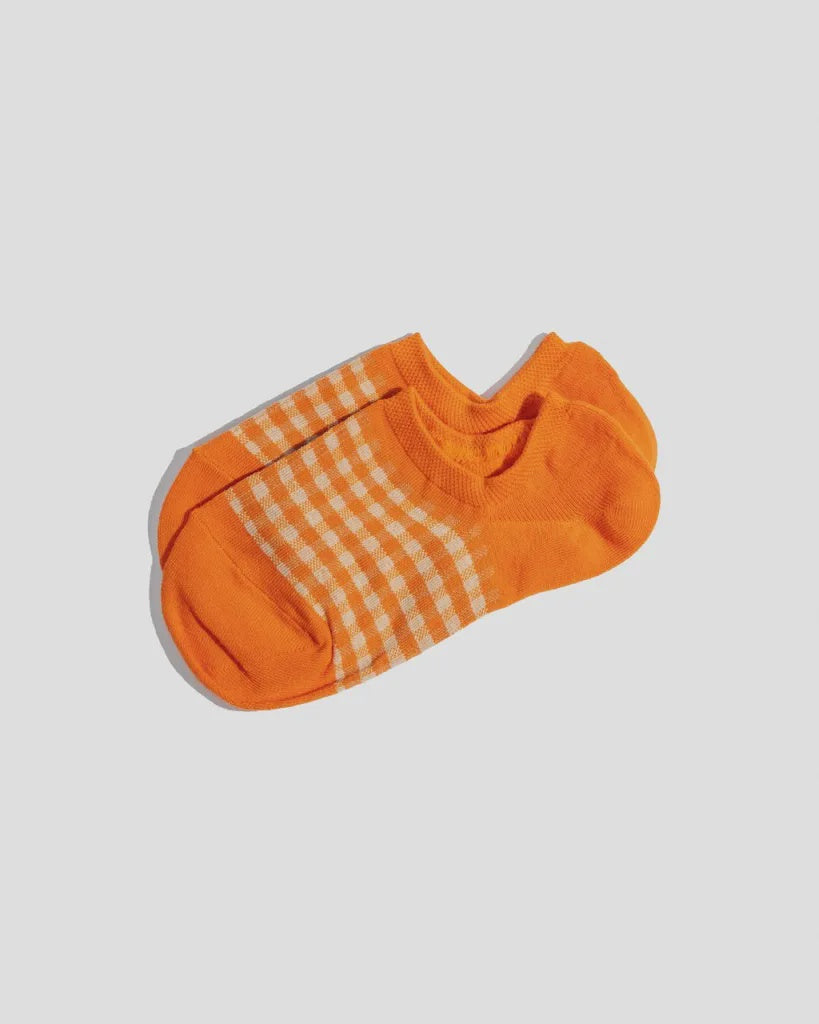 Stilen Socks Gingham - Orange