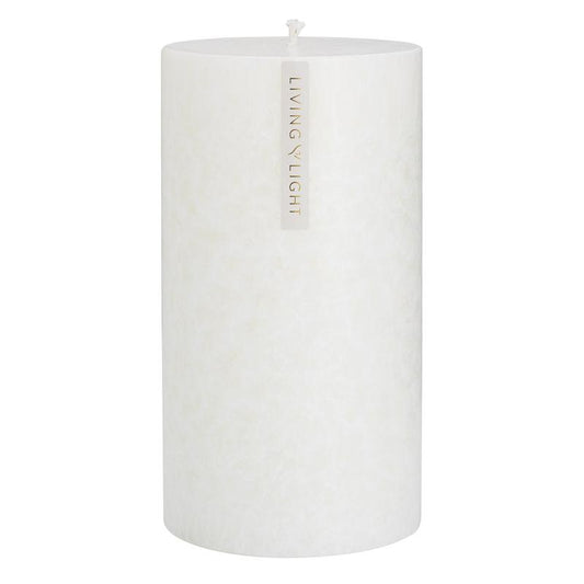 Living Light Candle Pillar Round Large