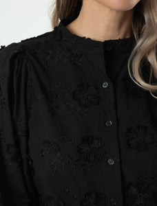 Stella + Gemma Greer Blouse Black