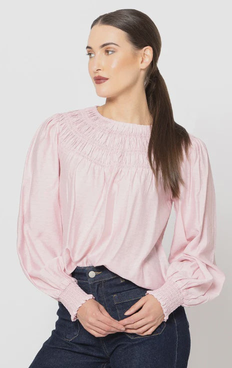 Seeking Lola Devotion Top - Blush