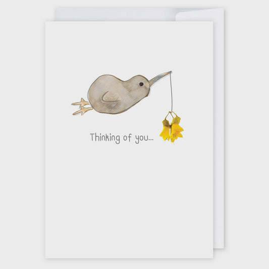 icandy Card - Kiwi with Kowhai