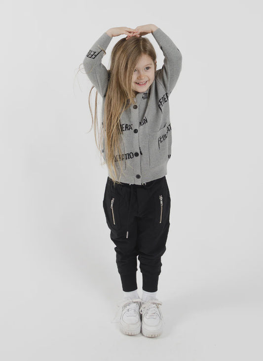 Federation Mini KIDS Playground Trackies  - Black