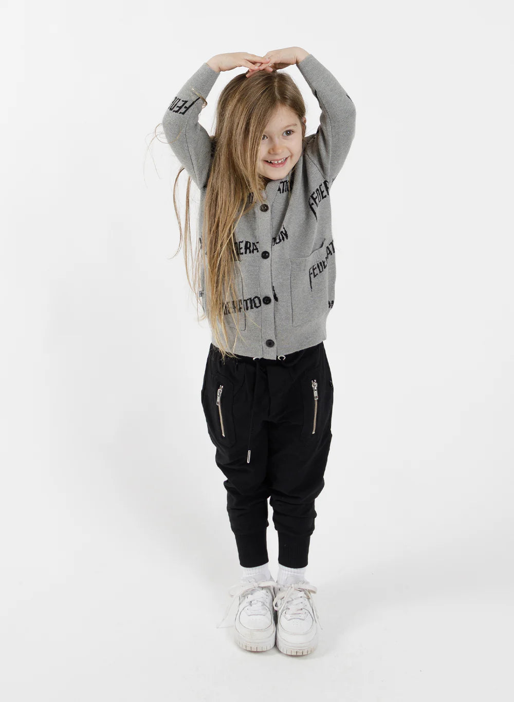 Federation Mini KIDS Playground Trackies  - Black