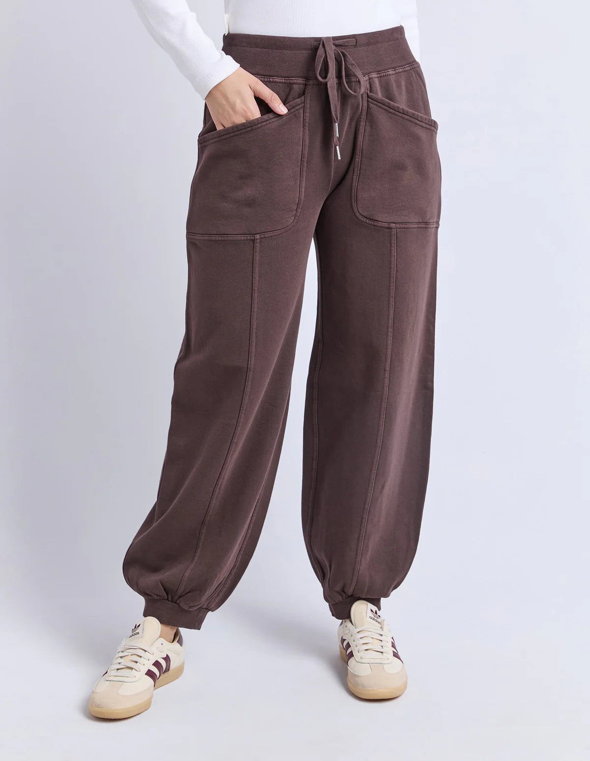 Foxwood Leo Trackpant - Coffee