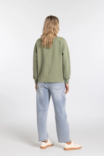 Mi Moso Mila Sweat - Khaki