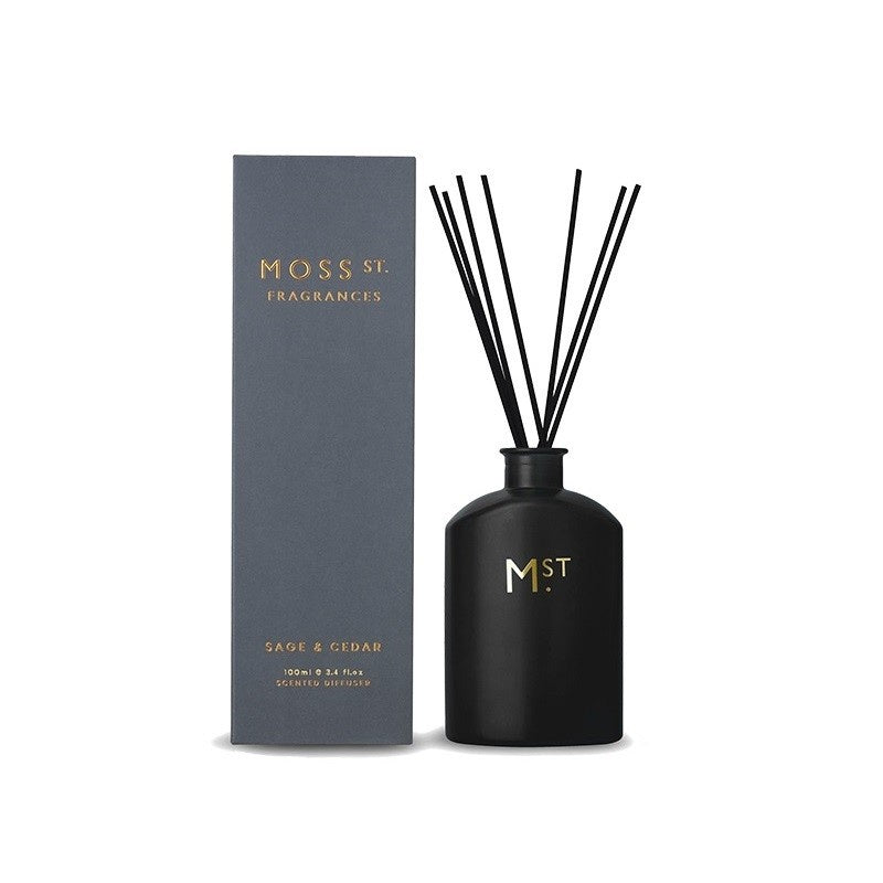 Moss St. Diffuser 100ml Sage & Cedar