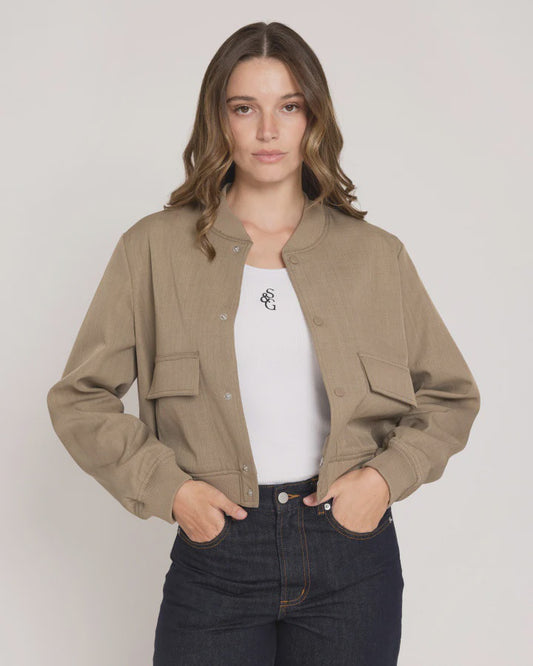 Stella + Gemma Nia Jacket - Taupe