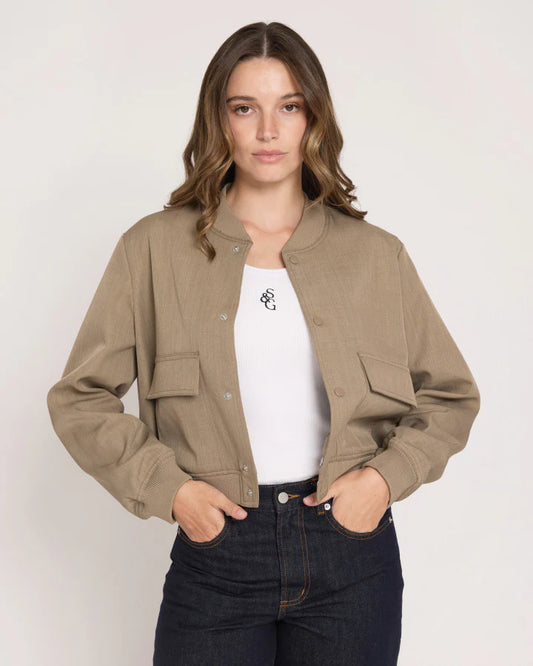 Stella + Gemma Nia Jacket - Taupe