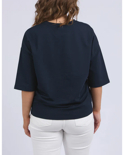 Elm Nico Sweat - Navy