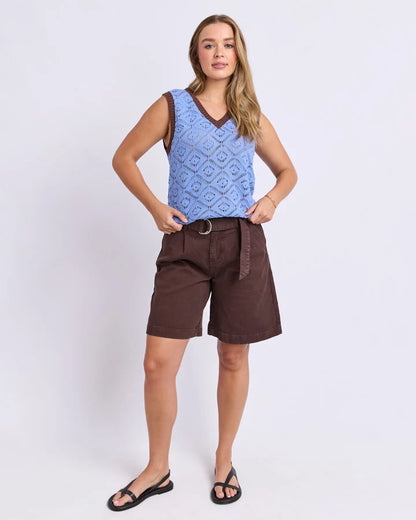 Foxwood Nola Knit - Cornflower Blue