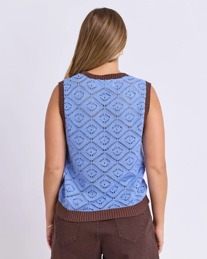 Foxwood Nola Knit - Cornflower Blue