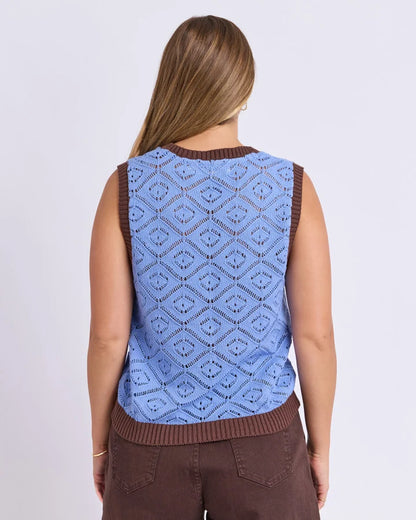 Foxwood Nola Knit - Cornflower Blue
